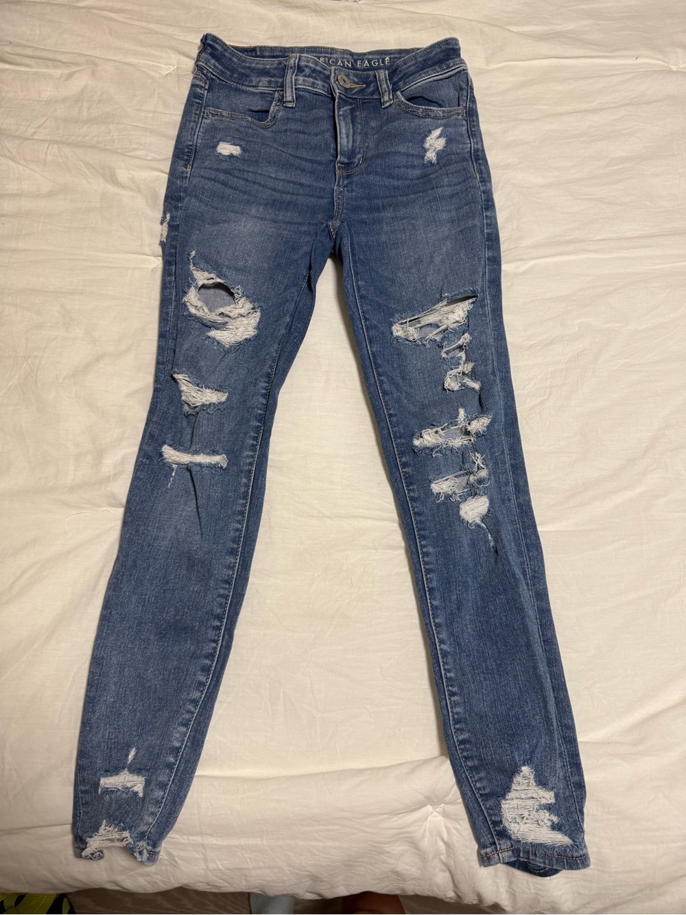 American Eagle Mid-Rise Skinny Jeans